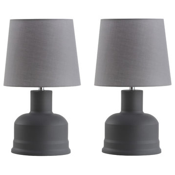 Safavieh Dahlia Table Lamp Set of 2, Gray