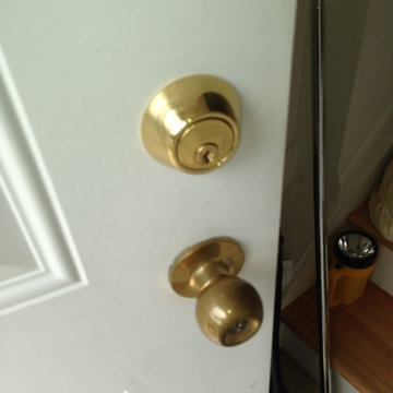 Single-Cylinder Deadbolt Lock
