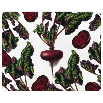 Vintage Beets Glass Cutting Board