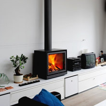 wood burning stove