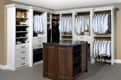 Design ideas for a storage and wardrobe in Melbourne.