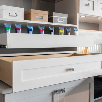 All-In-One Craft Room, Art Studio, and Gift Wrap Room