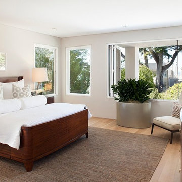 Bedroom with Bi-folding Windows