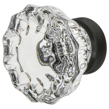 Crystal 1 3/8" Cabinet Knob in Timeless Bronze