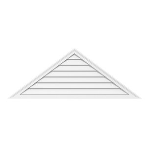24 W X 12 H Half Round Gable Vent Louver Traditional Registers