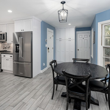 Small Transitional Kitchen Design Charlotte, NC