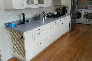 Inspiration for a contemporary kitchen remodel in Denver