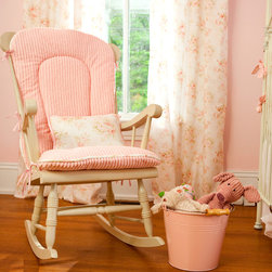Shabby Chenille Rocking Chair Pad - Home Decor