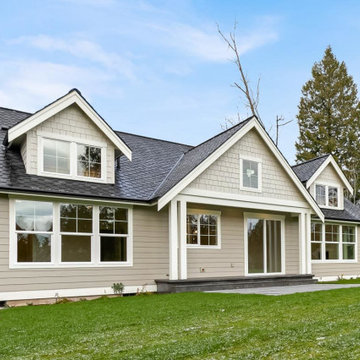 Siding Installation - James Hardie Lap Siding & Shingles in Pearl Gray