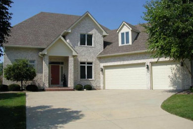 Example of a classic exterior home design in Indianapolis
