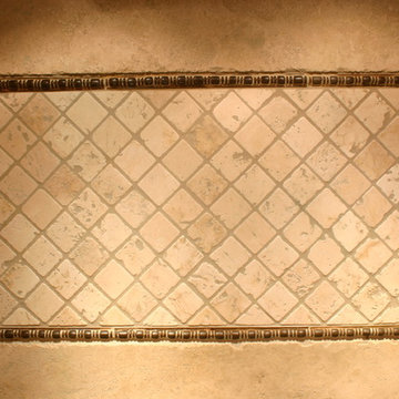 Marble and Tumbled Stone Kitchen in Huntsville