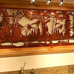 Custom Metal Murals for your Wall or Window - Wall Decor