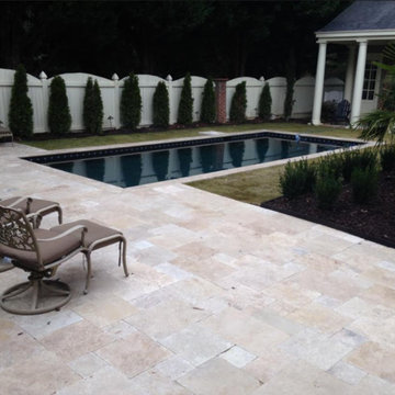 Atlanta Metro Custom Pool Renovations - Black Marble PebbleTec