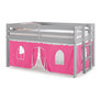 Bed Color: Dove Gray, Tent: Pink