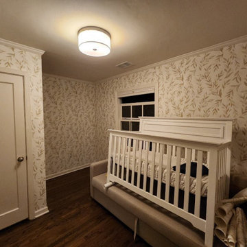 Nursery wallpaper installation in 48377, Novi