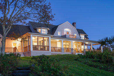 Elegant exterior home photo in Portland Maine