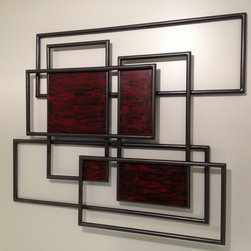 "Enflamed Frames" - Sculptures