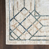 Nourison Glitz 3'11" x 5'11" Ivory/Taupe Mid-Century Modern Indoor Area Rug