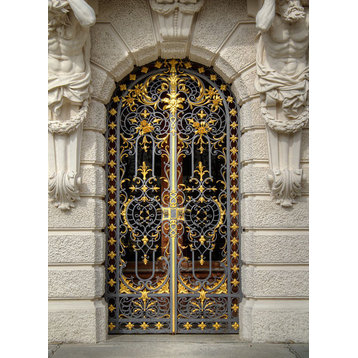 Fine Art Photograph, Schloss Linderhof Door, Fine Art Paper Giclee