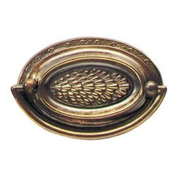 Oval Plate Handles - Cabinet And Drawer Handle Pulls