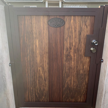 Swing Gates (Wood + Iron)