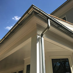 Galvanized Half Round Gutters - Roofing And Gutters