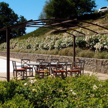 Bocce, Golf and Roses in Wine Country