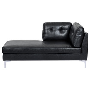 Dhp Emily Faux Leather Chaise Lounge In Black Contemporary Indoor Chairs By Homesquare Houzz - Dhp Emily Chaise Lounger Chair With Adjustable Reclining Back Gray Linen Dhp Emily Faux Leather Chaise Lounge In Black Contemporary Indoor Chairs By Homesquare Houzz - Dhp Emily Chaise Lounger Chair With Adjustable Reclining Back Gray Linen