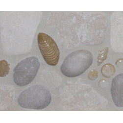 "Shells - Neutrals" Border - Tile