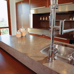 Grigio Fossil Hand Rubbed - Kitchen Countertops