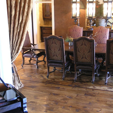 Hand Scraped Character Hickory Show Home