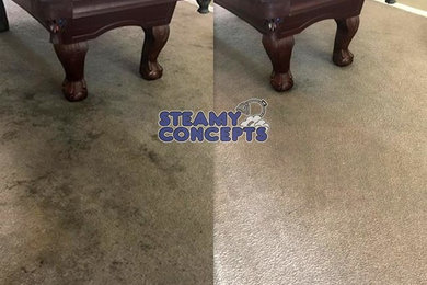 Carpet Cleaning: Before & After