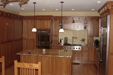 Kitchen - traditional kitchen idea in Cedar Rapids