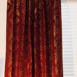 Custom Damask Curtains - Curtains