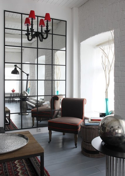 Фьюжн Гостиная by Korneev Design Workshop