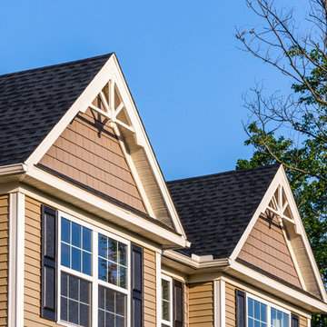 Quaker Hill New Home Community - Model Home Exterior Detail