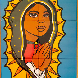 Outdoor tile mural - Outdoor Wall Art