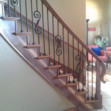 Walnut Stair Case