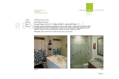 Home design - mid-sized contemporary home design idea in Toronto