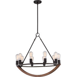 Industrial Chandeliers by Quoizel