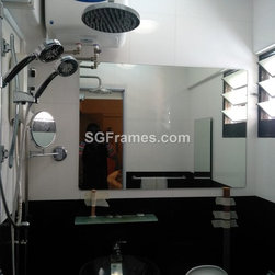 Frameless Mirror &ndash; Installation on Wall &ndash; Custom Size - Products