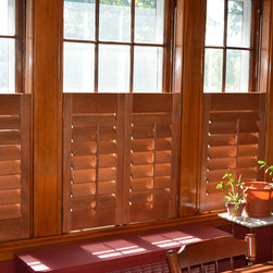 Custom Wood Shutters - Interior Shutters