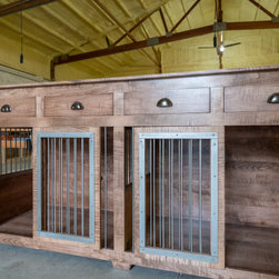 XL Double Kennels with Drawers plus Chew Guards - Dog Kennels And Crates