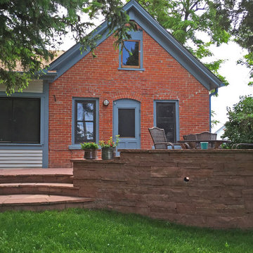 Longmont CO, Rustic Flagstone Patio