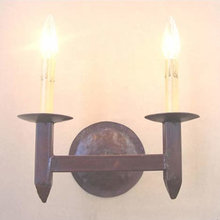 wrought iron wall sconces