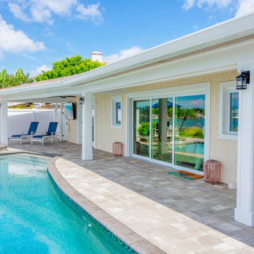 Modern Poolside Haven with Sleek Lines and Relaxed Luxury