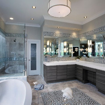 Sugar Land Award Winning Poggenpohl bath 2015 Ruby Awards Jane Page Design Group