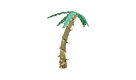 Pre-Lit Soft Tropical Palm Tree Christmas Yard Art Decoration, 42"
