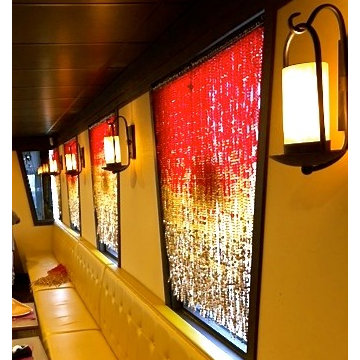 Customized room divider/ hanging sculpture/ bead curtain/ beaded curtain/ window