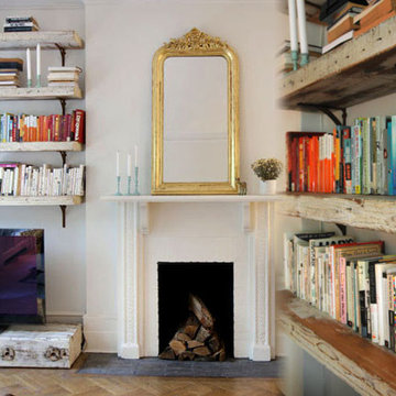 Reclaimed Wood Media Center